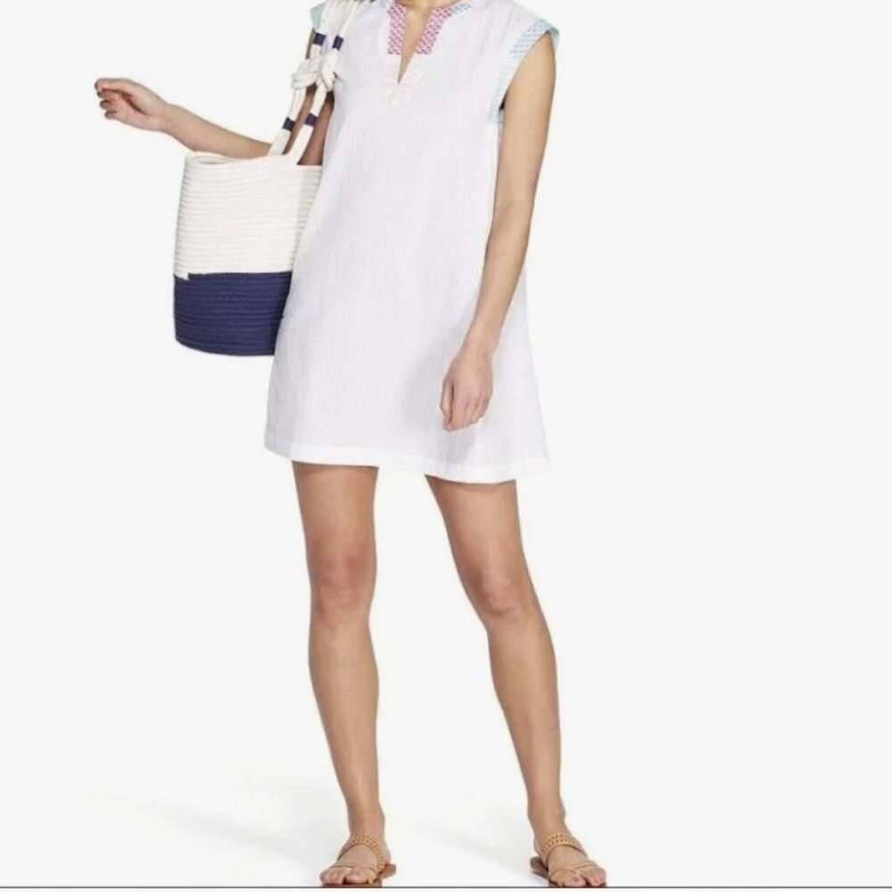 Vineyard Vines Patchwork Whale Cover Up